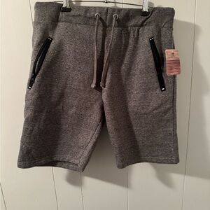 Men's Athletic Shorts with Zipper Pockets